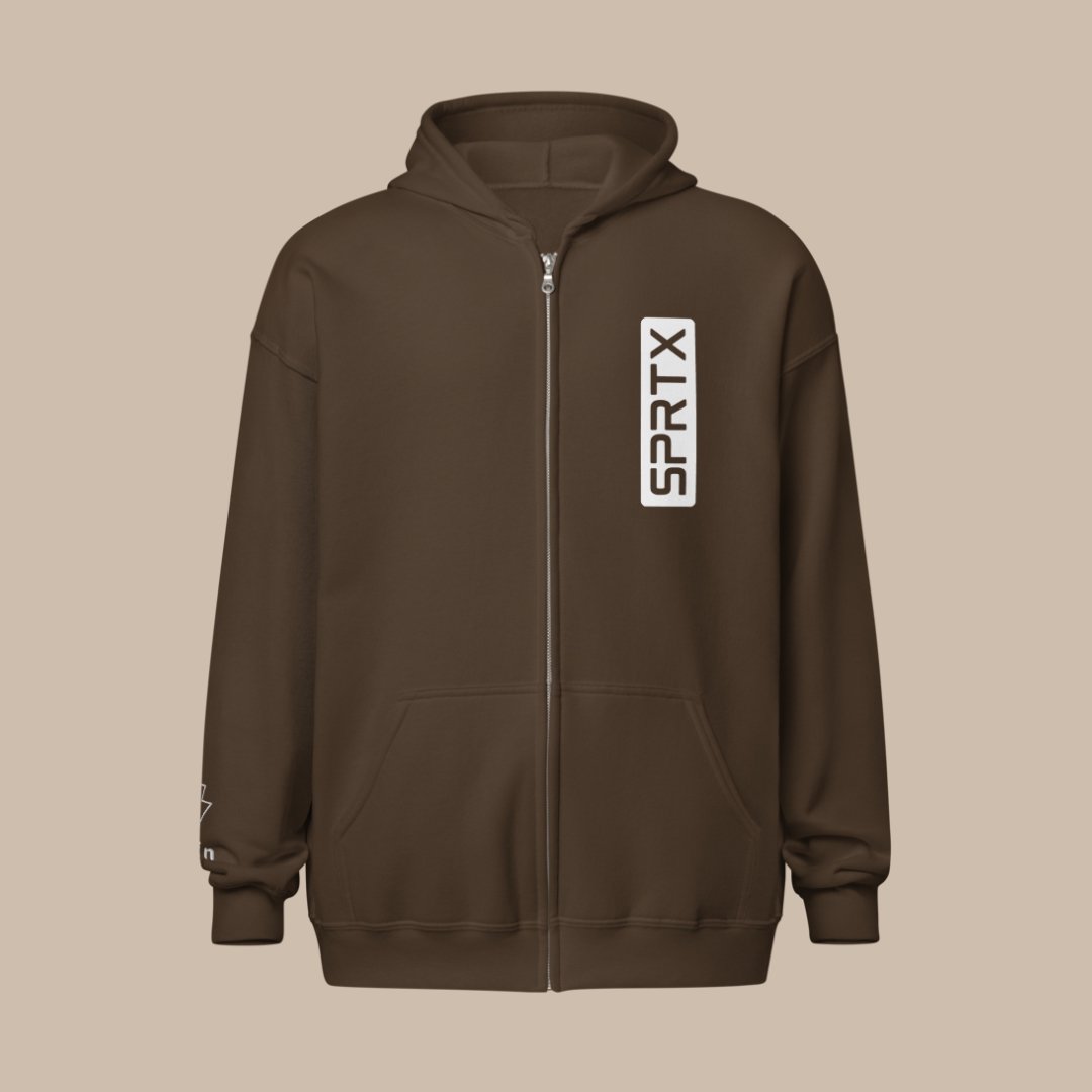 SPRTX Nine "CACAO" Zip Hood (Unisex)