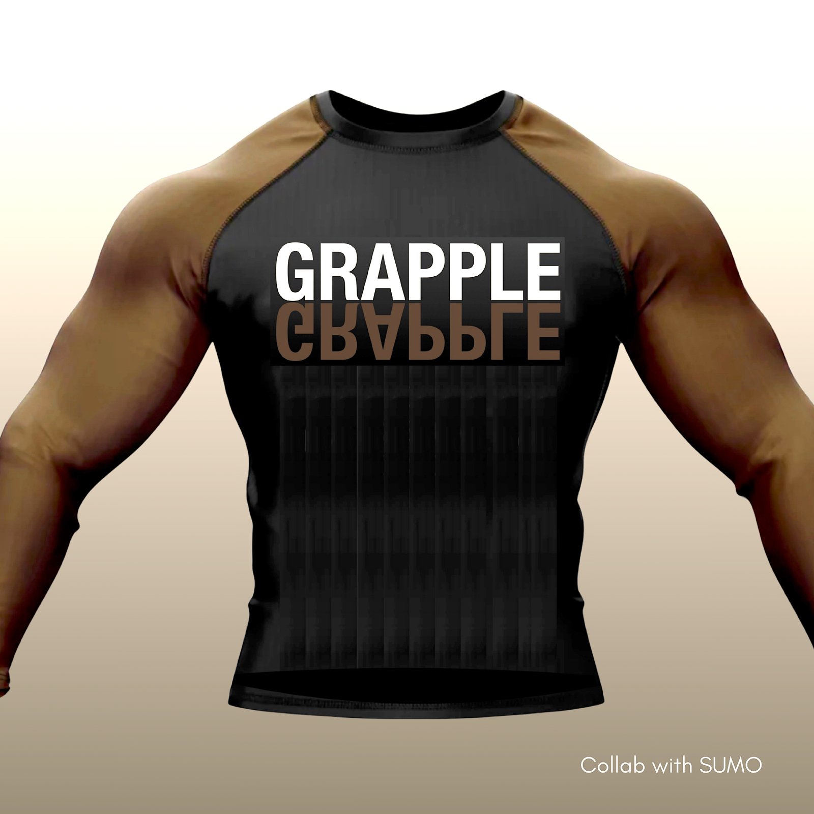 SPRTX Five "GRAPPLE" Rashguard Long (Him) (Sumo collab)