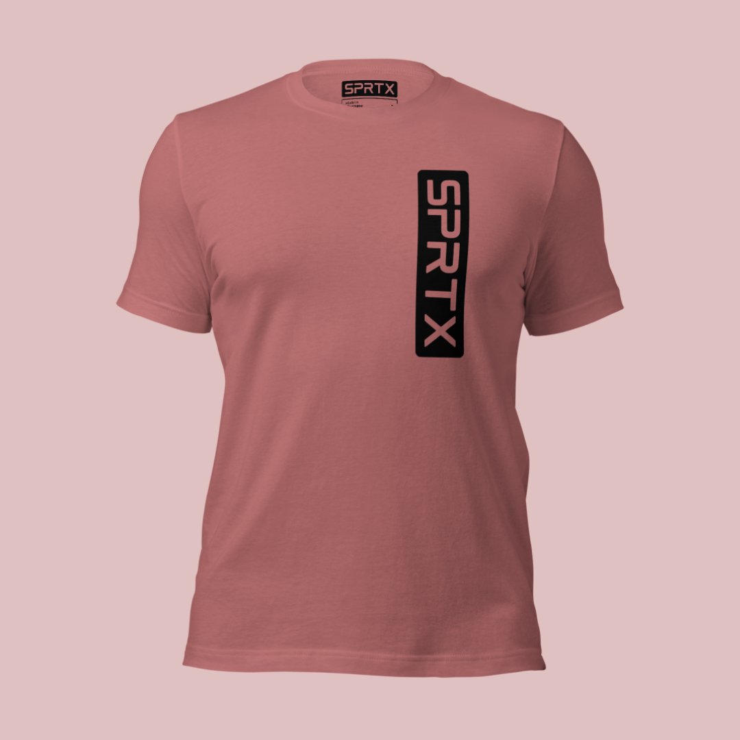 SPRTX Classic Tee in Deep Rose (Unisex)